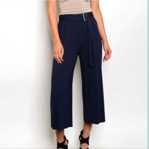 Last 3! Navy gaucho pants